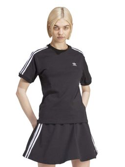 adidas Originals - 3 Stripe Tee Women Black Originals T-Shirt