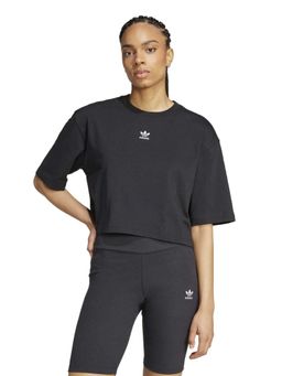 adidas - Originals Ess Crop Tee Women Black Originals T-Shirt