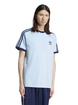 adidas - Originals 3-Stripes Tee Men Blue Originals T-Shirt