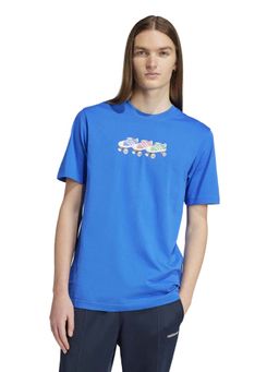 adidas - Originals Q12 Ts Roller Men Blue Originals T-Shirt