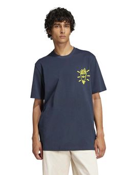 adidas - Originals Q12 Ts Street B Men Blue Originals T-Shirt