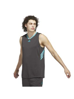 adidas - Originals Men Grey Stripes Tank Top