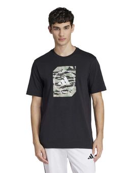 adidas - M C Camo Box T Men Black Training T-Shirt
