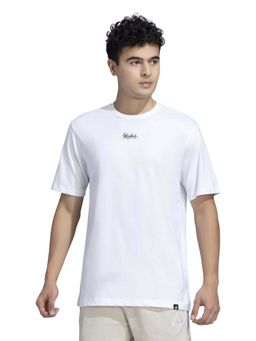 adidas - M L 3S LEMON T Men White T-Shirt