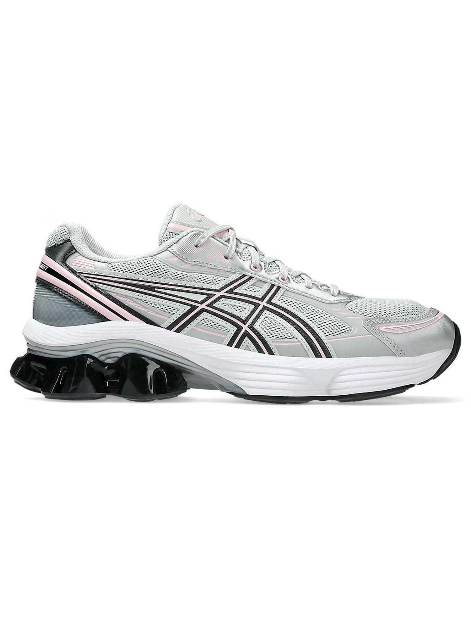 Buy ASICS GEL-KINETIC FLUENT Unisex Grey & Pink Sneakers Online