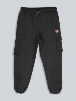 FILA - Unisex Toad Bottom Loose Fit Cargo Joggers Black