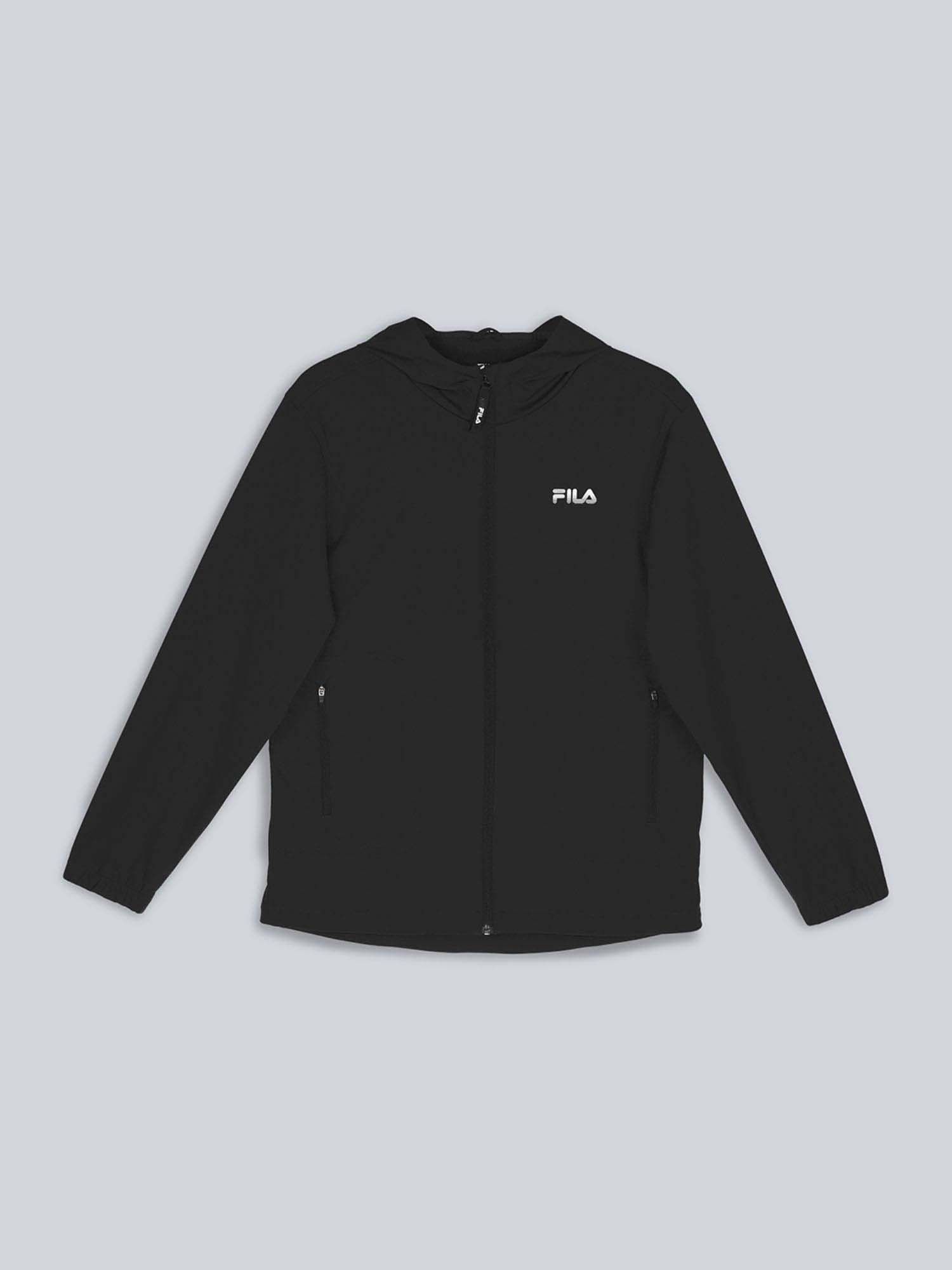 Buy FILA Men Doran Black Jacket Online | Footlocker India