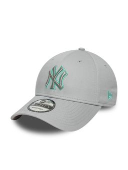 New Era - Men TEAM OUTLINE 9FORTY NEYYAN DGRATE Grey Cap