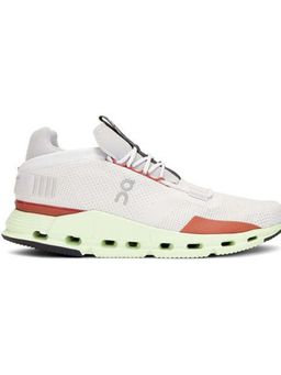 On - Men Cloudnova M White Limelight Running Shoes