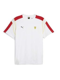 Puma - Ferrari Race MT7 Mens White T-Shirt