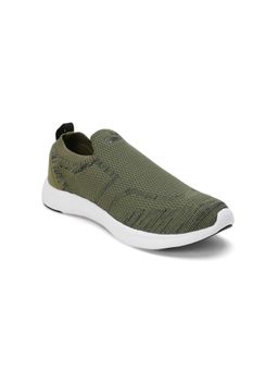 Puma - Softride Hellas Mens Olive Green Running Shoes