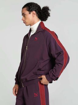 Puma - T7 Play.Paris. Track Unisex Purple Jacket