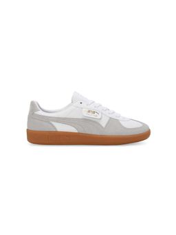 Puma - Palermo Lth Unisex White Sneakers