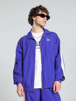 Puma - T7 Play Paris Track Unisex Blue Jacket