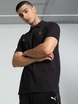 Puma - Ferrari Style Jacquard Mens Polo T-Shirt