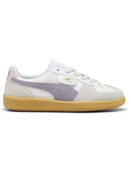 Puma - Palermo Lth Unisex Off White Sneakers