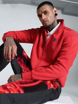 Puma - Red Solid Bomber Jacket