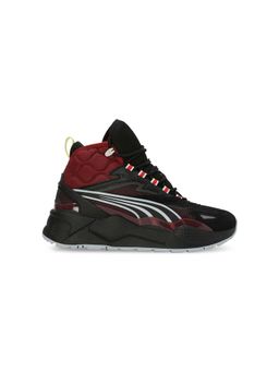 Puma - Ferrari RS-X Mid Unisex Black Sneakers