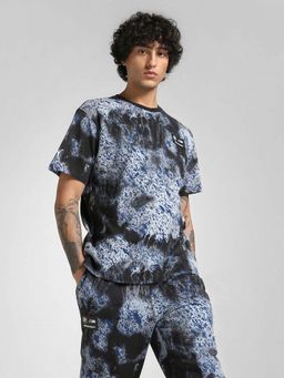 Puma - BMW MMS COLORSPLASH AOP Men Black T-Shirt