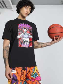 Puma - Melo Phoenix Oversized Men's Black T-shirts