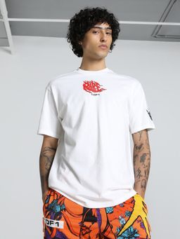 Puma - Melo Phoenix Oversized Men's White T-shirts
