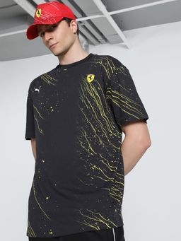 Puma - Scuderia Ferrari Race Color Splash All-Over Print Motorsport Men's T-Shirt