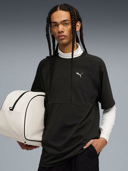 Puma - Tech Men Black Relaxed Graphic T-Shirt