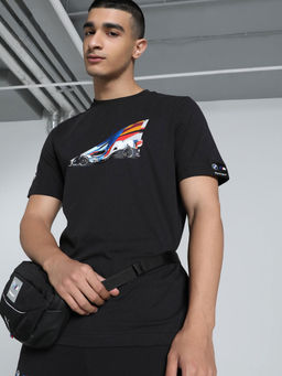 Puma - BMW M Motorsport Car Graphic Mens T-shirt - Black