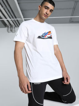 Puma - BMW M Motorsport Car Graphic Mens T-shirt - White
