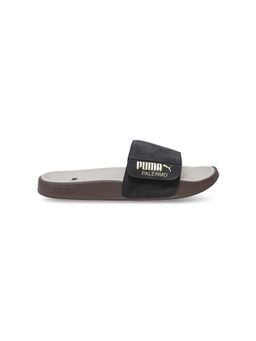 Puma - Grey Leadcat 2.0 Palermo Foil Sliders