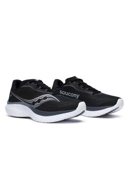 Saucony - Men Kinvara 15 Pwrrun+ Black & White Sneakers