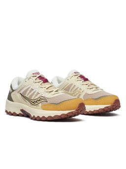 Saucony - Unisex Originals Grid Peak Progrid Beige Sneakers