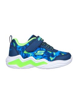 SKECHERS - Boys Erupters Iv Navy Blue Casual LED Shoes