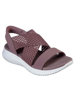 SKECHERS - Women Ultra Flex - Neon Star Mauve Lifestyle Sandals
