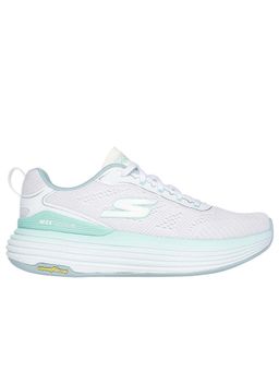 SKECHERS - Women Max Cushioning Suspension H White & Mint Running Shoes