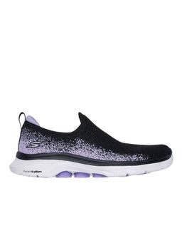 SKECHERS - Women Go Walk 7 Black & Lavender Walking Shoes