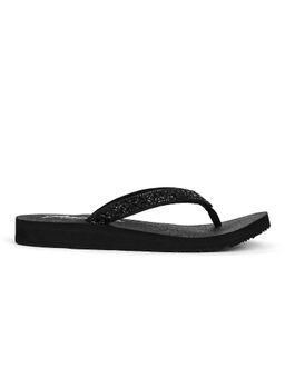 SKECHERS - Women MEDITATION Black Casual Flipflops