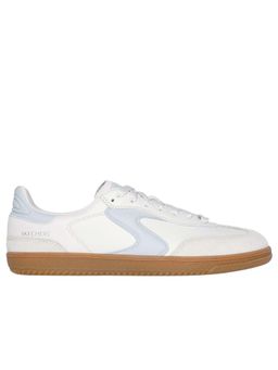 SKECHERS - Women HOTSHOT-KICKOFF White & Blue Casual Sneakers