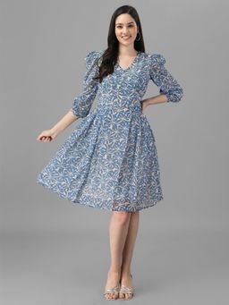 Masakali.Co - Floral Georgette Dress