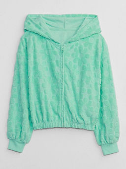GAP - Girls Floral Hooded Sweatshirt