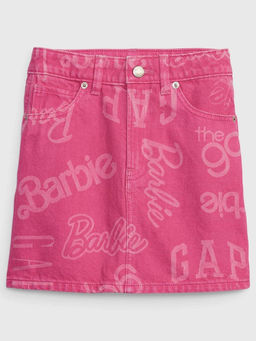 GAP - Girls Barbie Mid-Rise Denim Skirt