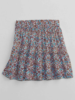 GAP - Girls Mid-Rise Floral Tiered Skirt