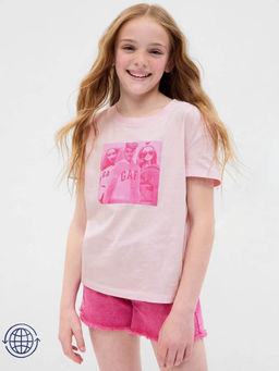 GAP - Girls Character-Based Graphic Round Neck T-Shirt