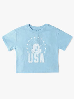 GAP - Girls Crew Neck Character-Based Graphic T-Shirt