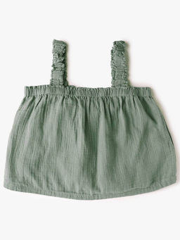 GAP - Girls Square Neck Gathered Cami Top