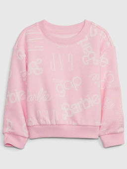 GAP - Girls Barbie Print Crew Neck Sweatshirt