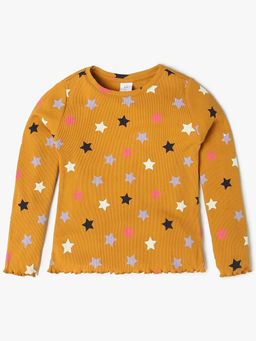 GAP - Girls Star Print Round Neck Top