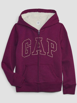 GAP - Girls Logo Print Hooded Sweatshirt