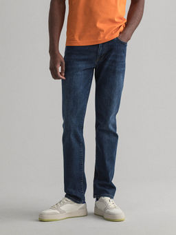 GANT - Blue Solid Jeans