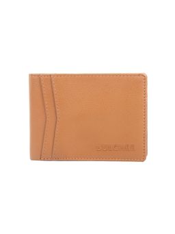 Bulchee - Men Tan Genuine Leather Wallet